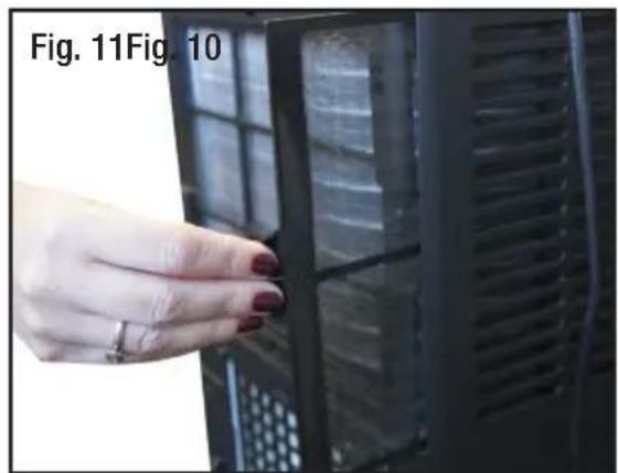 Stirling A008A-14C - Cleaning the air filters - 3