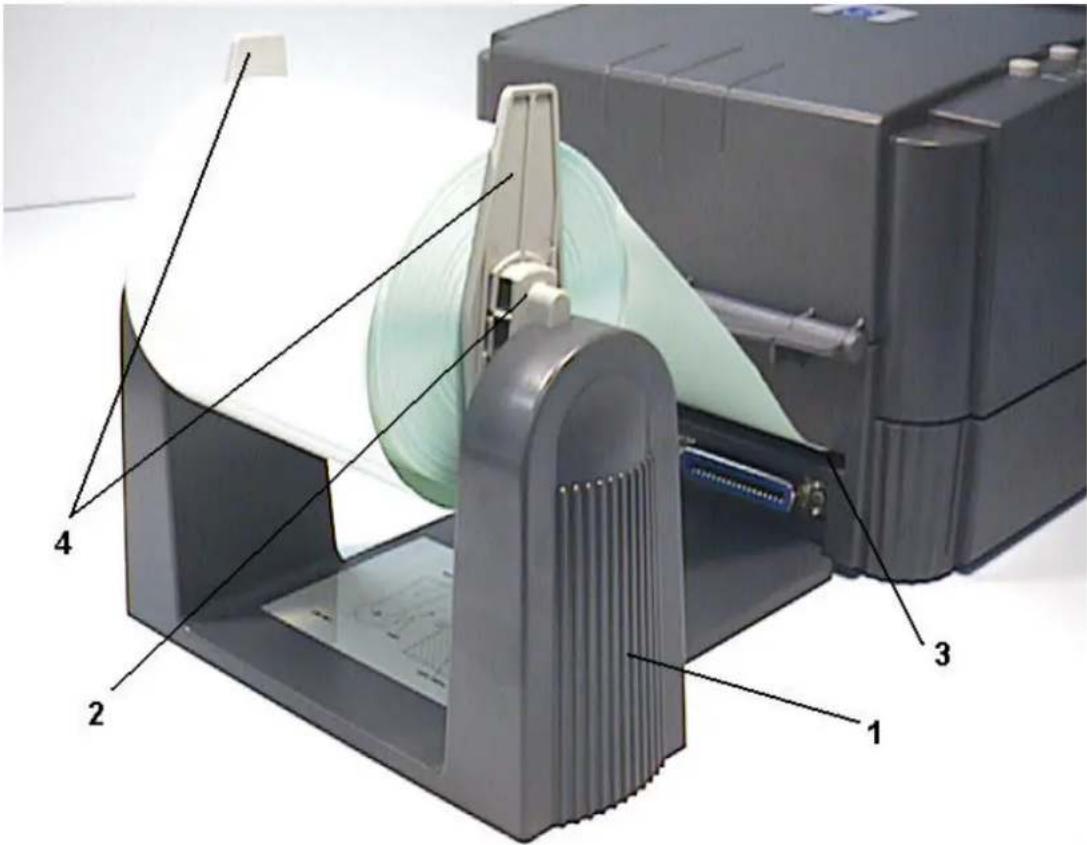 Kroy L4350 - Install External Label Roll Mount - 1