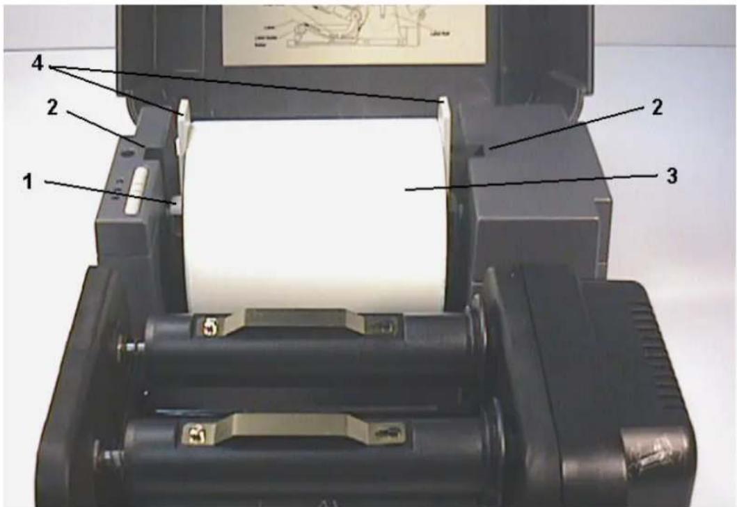 Kroy L4350 - Loading Label and Tag Stock - 1