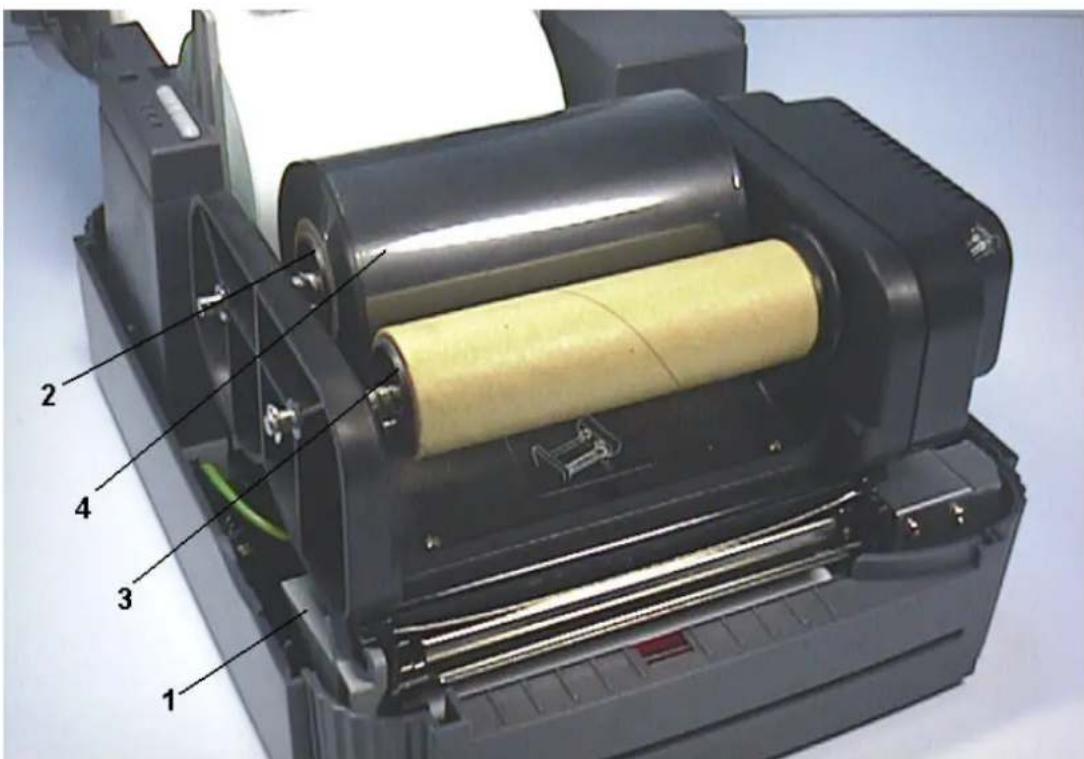 Kroy L4350 - Ribbon Loading Instructions - 1