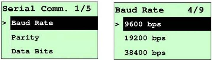 Kroy K4730 - Baud Rate - 1