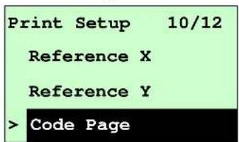 Kroy K4730 - Code Page: - 1