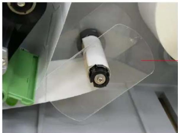 Kroy K4730 - Loading Media in Rewind Liner with Label Mode (Option) - 3