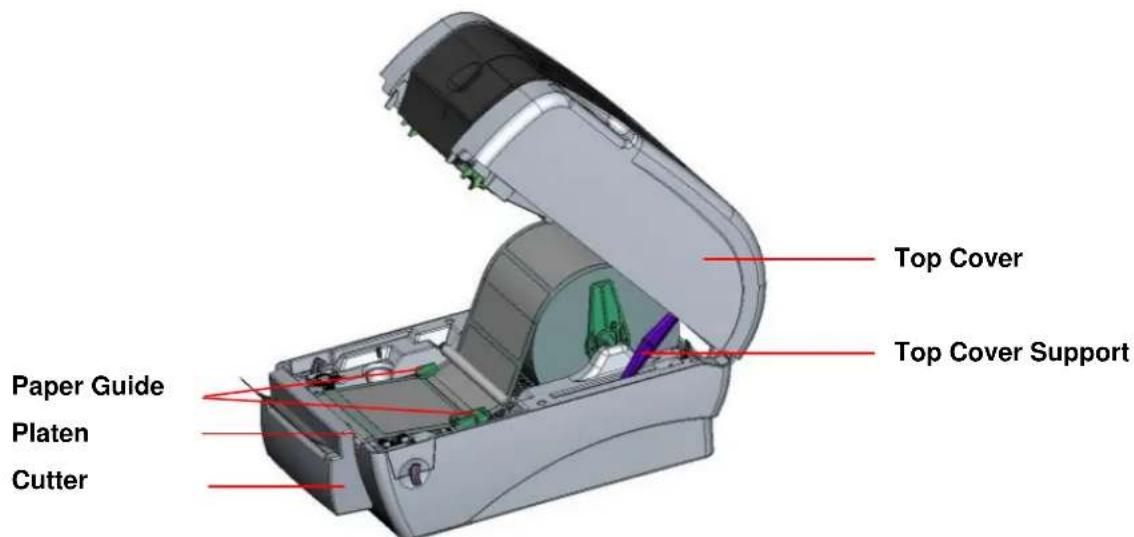 Kroy K4453 - Loading Label in Cutter Mode - 1