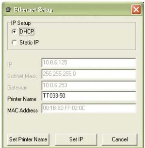 Kroy K4453 - Using Ethernet interface to setup Ethernet interface - 3