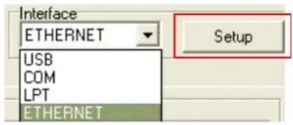 Kroy K4453 - Using Ethernet interface to setup Ethernet interface - 1