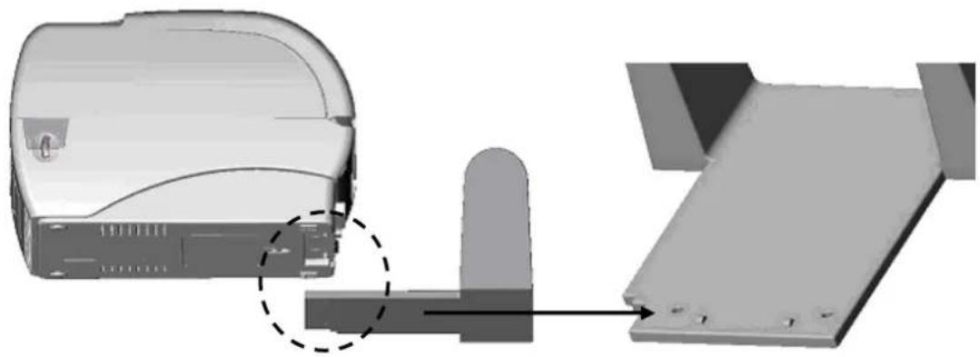 Kroy K4453 - External Label Roll Mount Installation (Option) - 1
