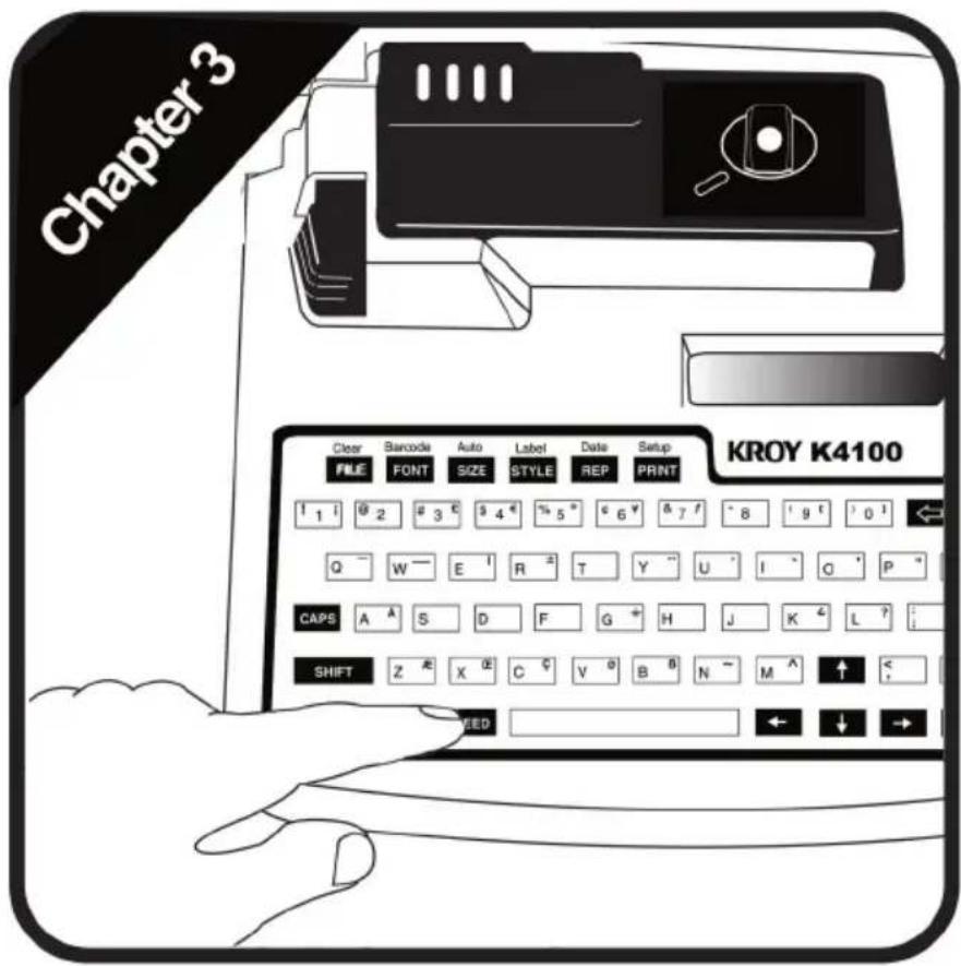 Kroy K4100 - Frequently Used Keys - 1