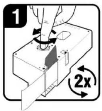 Kroy K4100 - Connecting the AC Adapter - 3