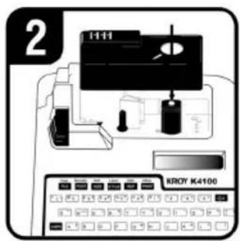 Kroy K4100 - Connecting the AC Adapter - 4