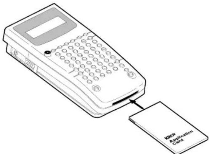 Kroy K2500 - Loading a PCMCIA (PC) Card - 1