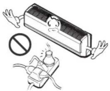 LG-Beko BKE 7650 D - Do not place a heater or other appliances near the power cable. - 1