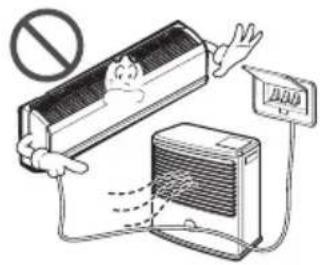 LG-Beko BKE 7650 D - Do not place a heater or other appliances near the power cable. - 3