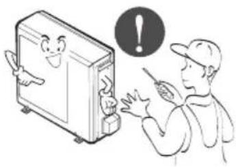 LG-Beko BKE 7600 D - Do not use the product in a tightly closed space for a long time. - 1