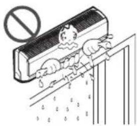 LG-Beko BKE 7600 D - Do not let the air conditioner run for a long time when the humidity is very high and a door or a window is left open. - 1