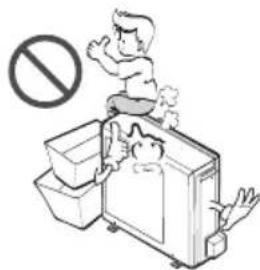 LG-Beko BKE 7600 D - Stop operation and close the window in storm or hurricane. If possible, remove the air conditioner from the window before the hurricane arrives. - 9