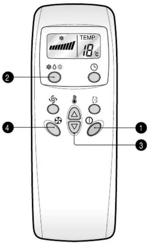 LG-Beko BKE 4800 D - Operation Mode Selection button - 4
