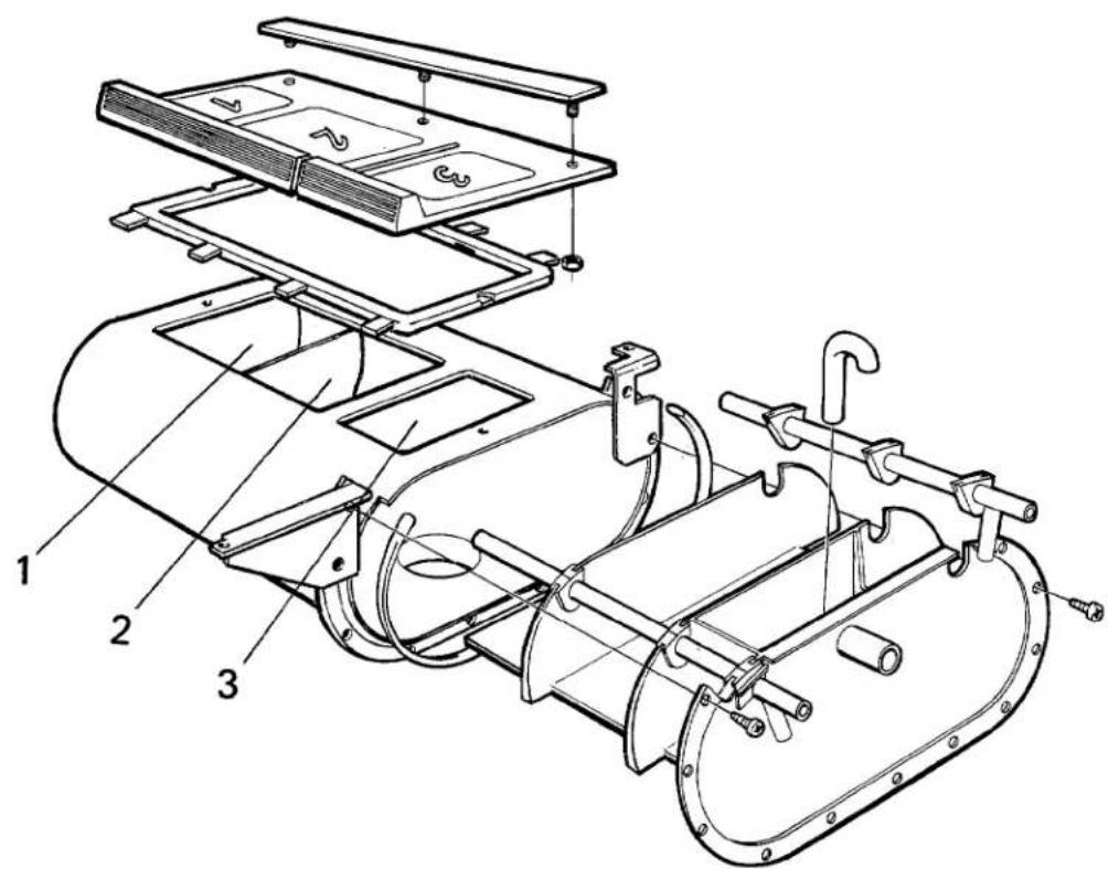 Wascomat Junior W 75 - Soap supply box - 2