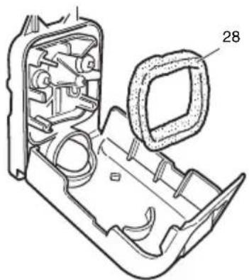 Tanaka TCG 24EAS(SL) - Air filter (Fig. 30) - 1