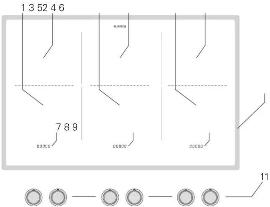 Jaksch IHE9500K - Pos. Erläuterung - 1