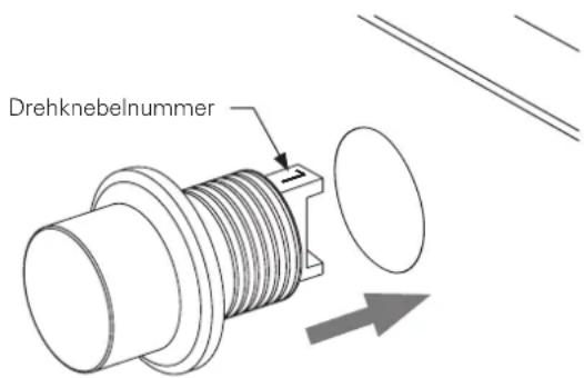 Jaksch IHE9500K - DREHKNEBEL EINBAUEN - 1