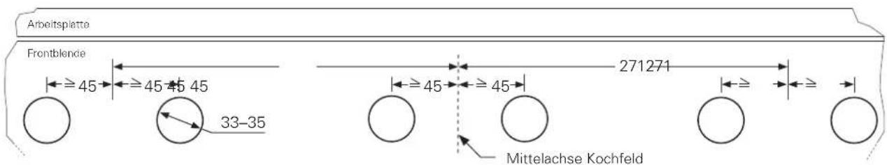 Jaksch IHE9500K - BOHR- UND DREHKNEBELMAße IHE860xK - 2