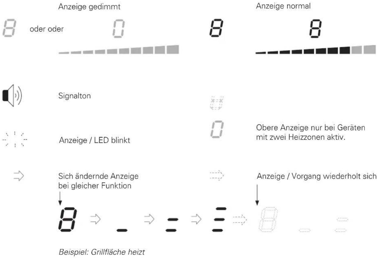 Jaksch CLE4200T - Symbolik Anzeigen / Signale - 1