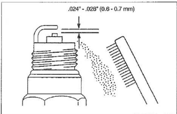 Maruyama BL3200 - Spark Plug Maintenance - 1