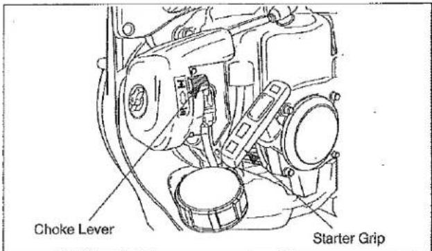 Maruyama BL3200 - Cold Starting Procedure - 2