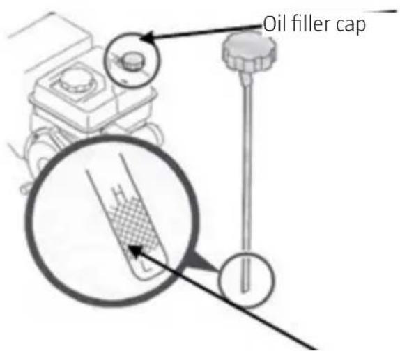 Oil filler cap H L