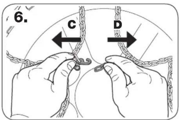 6. C D