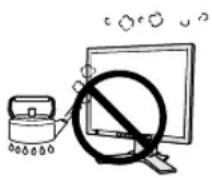 EIZO FlexScan L768 - Stellen Sie das Gerät an einen geeigneten Platz. - 1