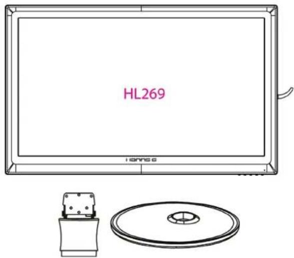 Hanns.G HL190APB - PRÜFEN DES PRODUKTKARTONINHALTS - 2