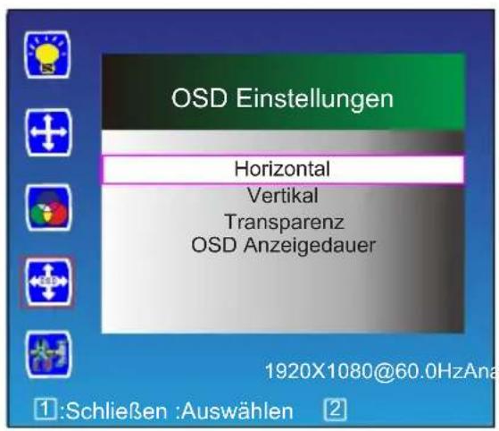 Terra 2212W - OSD Einstellungen - 1
