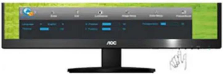 AOC P2370SH - OSD-Konfiguration - 6