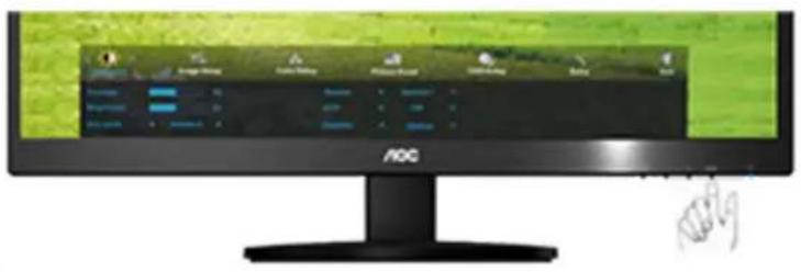 AOC P2370SH - OSD-Konfiguration - 1