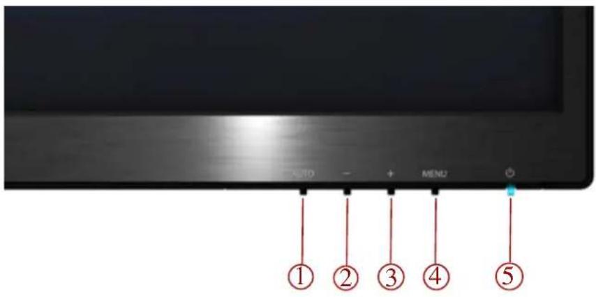 AOC P2370SH - Hotkeys - 1