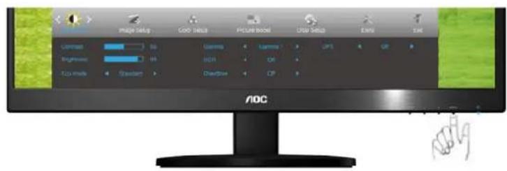AOC P2370SH - Luminanz - 1