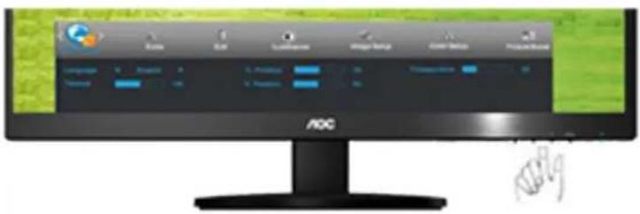 AOC P2370SH - OSD-Konfiguration - 2