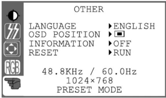 BELINEA 10-15-55 - FUNKTIONEN DES OSD-MENÜS - 1