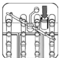 WINTERHALTER GS15E - Topping up the regenerating salt (GS 14E, GS 15E) - 1