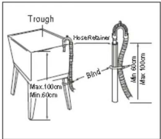 TecLime TWM-1000/5 - Place outlet hose - 5