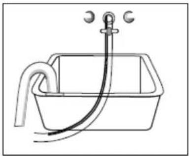 TecLime TWM-1000/5 - Place outlet hose - 1