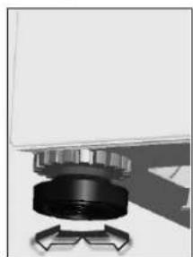 ProAction PRO510A+S - Removing the packing bolts - 6