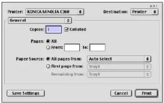 KONICA MINOLTA Bizhub C360 - Drucken - 1