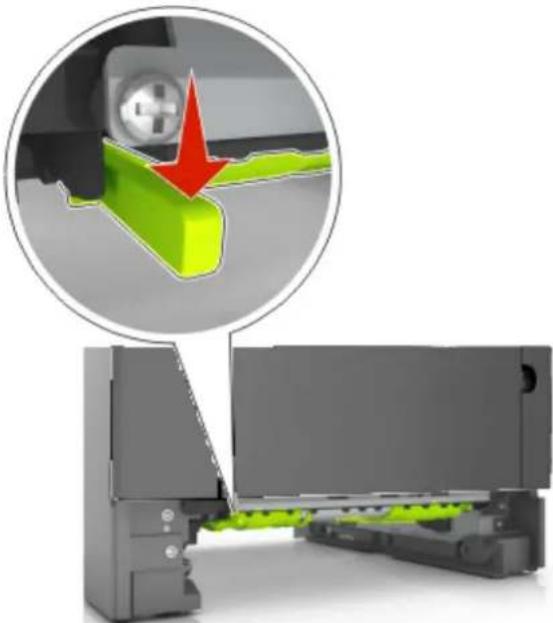 KONICA MINOLTA Bizhub 3320 - [x]-Papierstau, zum Beseitigen des Papierstaus im Duplex Fach 1 entfernen. [23y.xx] - 3