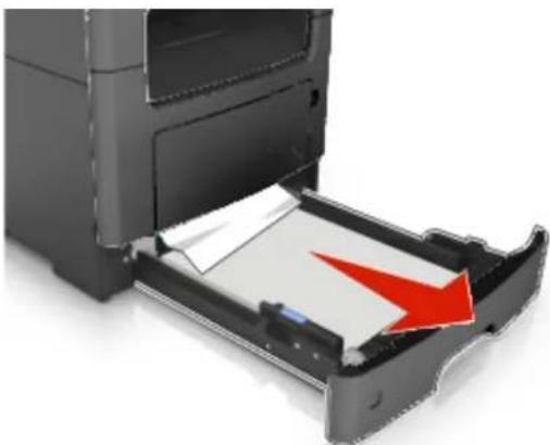 KONICA MINOLTA Bizhub 3320 - [x]-Papierstau, Fach [x] öffnen. [24y.xx] - 1