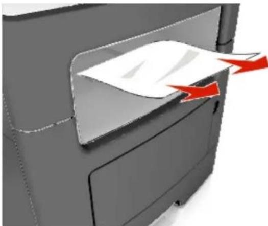 KONICA MINOLTA Bizhub 3320 - [x]-Papierstau, Stau in Standardablage beseitigen. [20y.xx] - 1