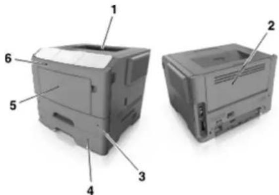 KONICA MINOLTA Bizhub 3300P - Zugang zu Bereichen mit Papierstaus - 1