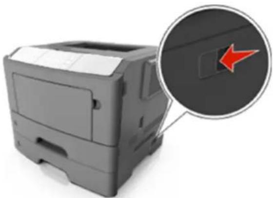 KONICA MINOLTA Bizhub 3300P - Vor dem Umsetzen des Druckers - 2